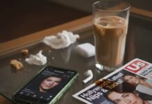 Shocking Celebrity Transformations That Broke the Internet "Still life of phone, coffee, and magazine on a coffee table."