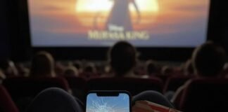 Upcoming Blockbusters of 2025 You Can’t Miss Cracked phone glowing with 2025 trailer hype, popcorn carnage.