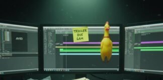 Behind the Scenes: How Movie Trailers Are Really Made Night editor, burrito, rubber chicken.